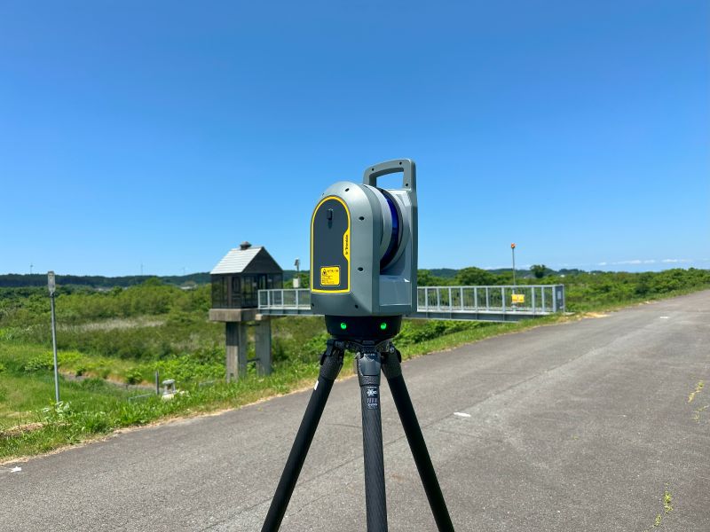 Trimble X9 舗装計測